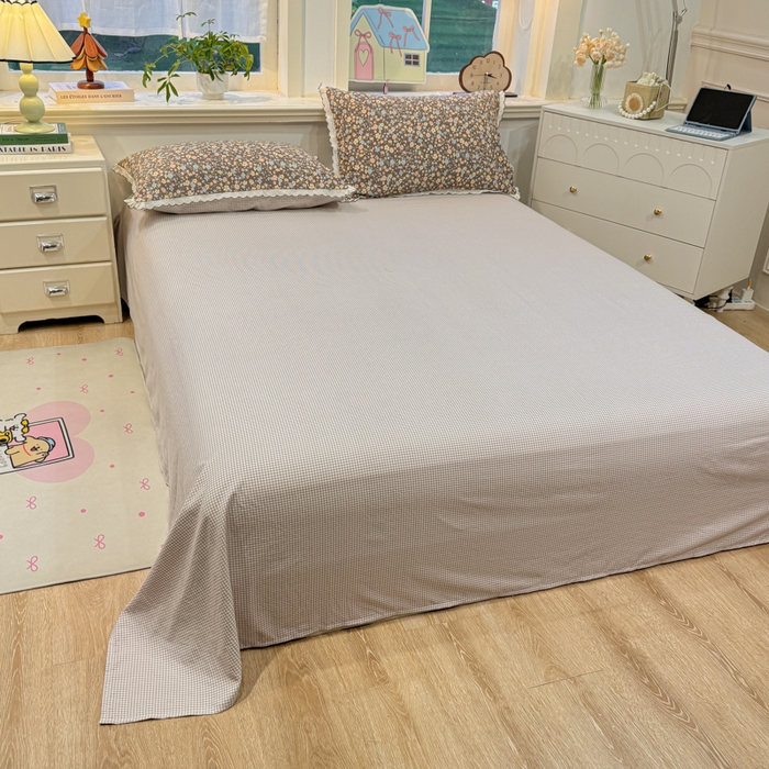 91家纺网 家纺一手货源 找家纺 漫仙阁家纺 2026新款云感泡芙棉四件套 漫野