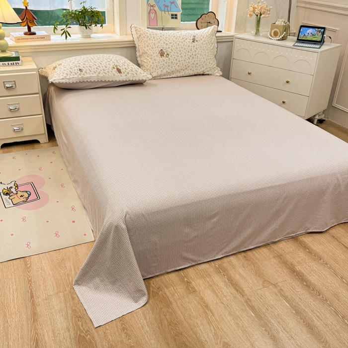 91家纺网 家纺一手货源 找家纺 漫仙阁家纺 2026新款云感泡芙棉四件套 午后时光