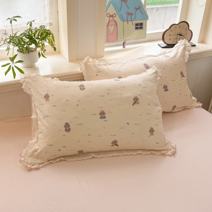 91家纺网 家纺一手货源 找家纺 漫仙阁家纺 2026新款云感泡芙棉四件套 音乐狗