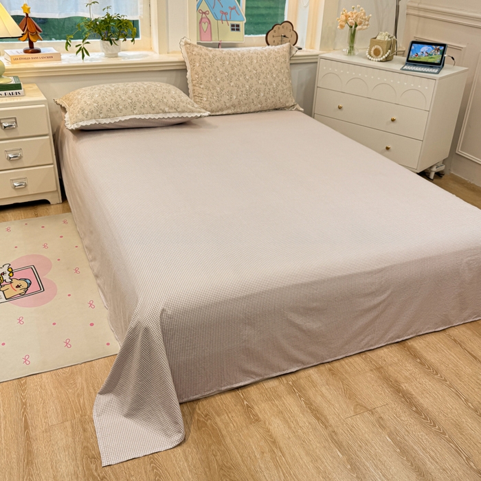 91家纺网 家纺一手货源 找家纺 漫仙阁家纺 2026新款云感泡芙棉四件套 悦枝