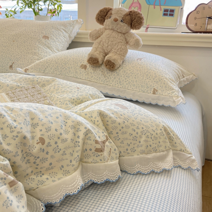 91家纺网 家纺一手货源 找家纺 （总）漫仙阁家纺 2026新款云感泡芙棉四件套