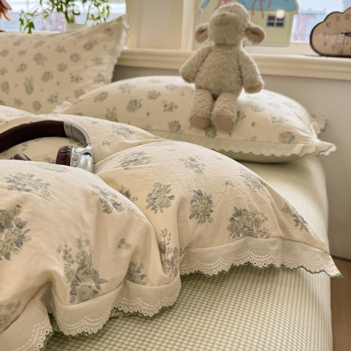 91家纺网 家纺一手货源 找家纺 （总）漫仙阁家纺 2026新款云感泡芙棉四件套