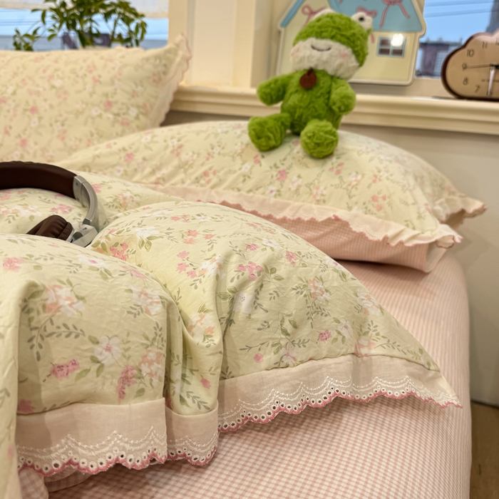 91家纺网 家纺一手货源 找家纺 （总）漫仙阁家纺 2026新款云感泡芙棉四件套