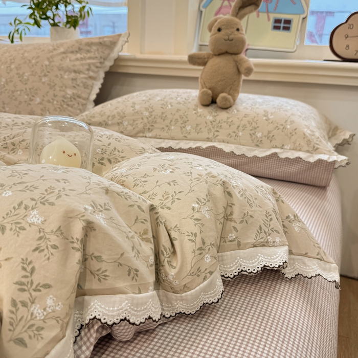 91家纺网 家纺一手货源 找家纺 （总）漫仙阁家纺 2026新款云感泡芙棉四件套