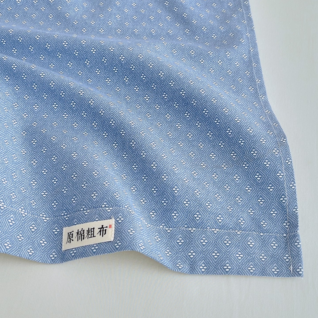 91家纺网 家纺一手货源 找家纺 春皖家纺 2026新款全棉老粗布席子凉席普通款单床单床单单件 樱子蓝