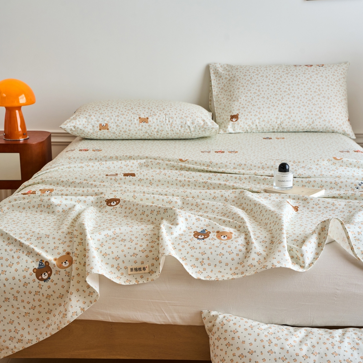 91家纺网 家纺一手货源 找家纺 春皖家纺 2026新款全棉老粗布席子凉席普通款单床单床单单件 尤米H