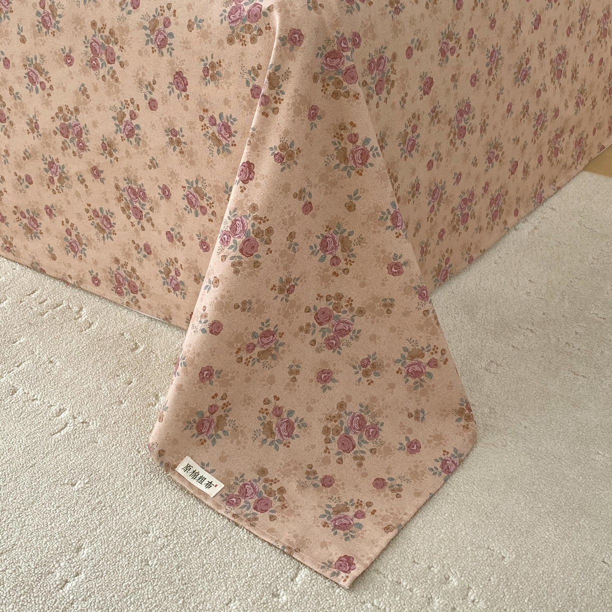 91家纺网 家纺一手货源 找家纺 春皖家纺 2026新款全棉老粗布席子凉席普通款单床单床单单件 云裳