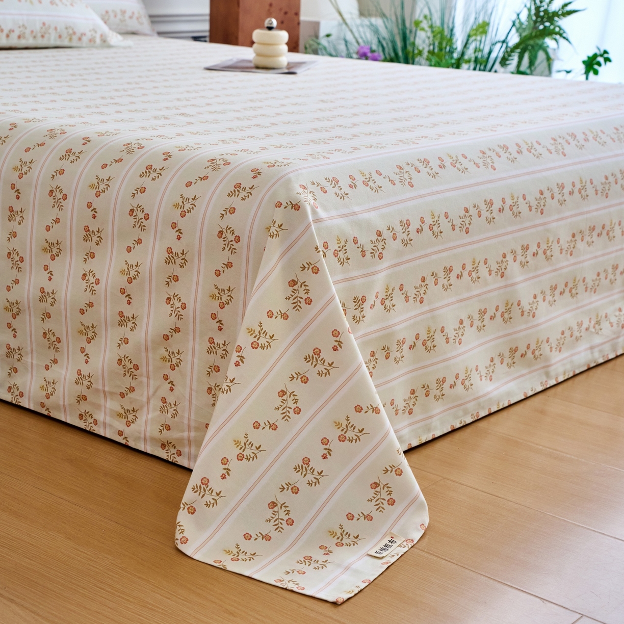 91家纺网 家纺一手货源 找家纺 春皖家纺 2026新款全棉老粗布席子凉席普通款单床单床单单件 知否