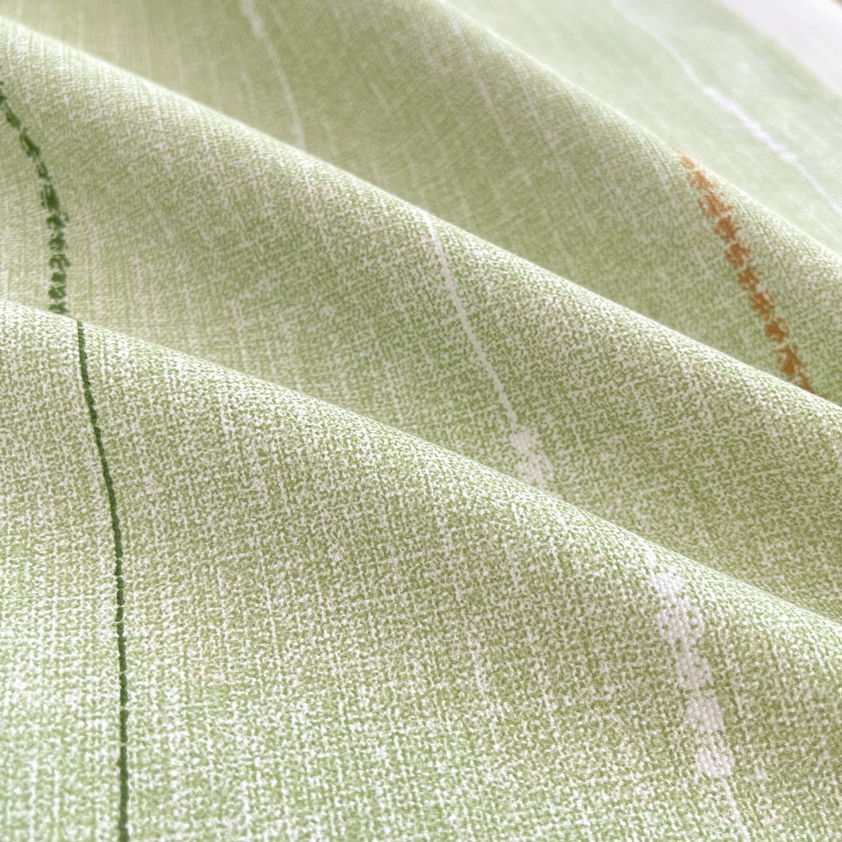 91家纺网 家纺一手货源 找家纺 春皖家纺 2026新款全棉老粗布席子凉席普通款单床单床单单件 自然-绿