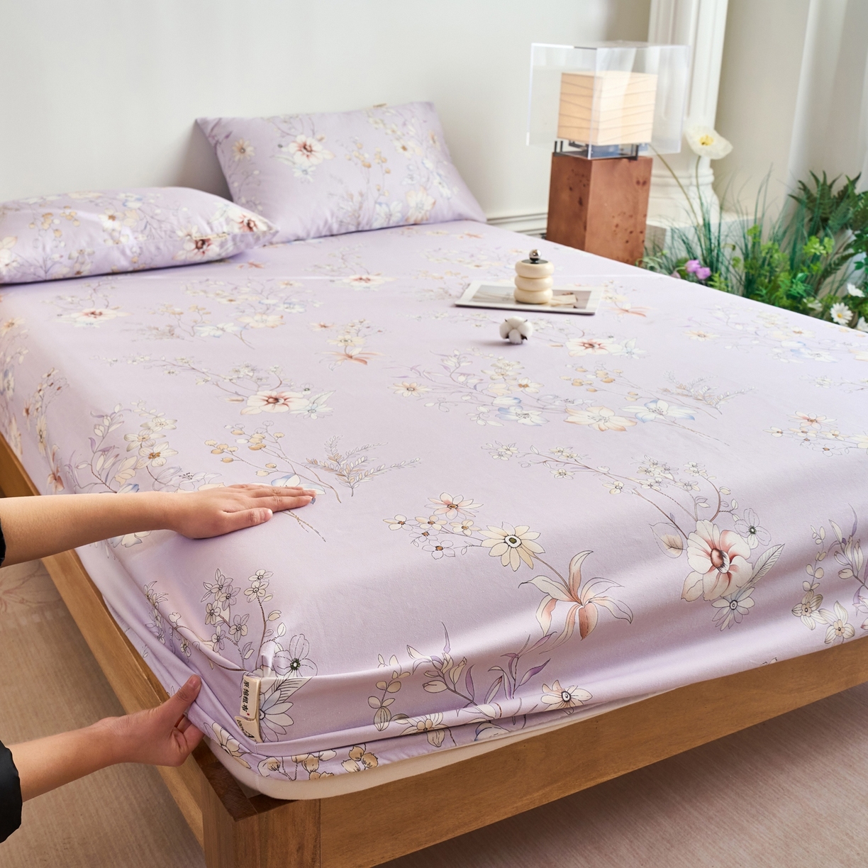 91家纺网 家纺一手货源 找家纺 （总）春皖家纺 2026新款全棉老粗布席子凉席普通款单床笠床笠单件