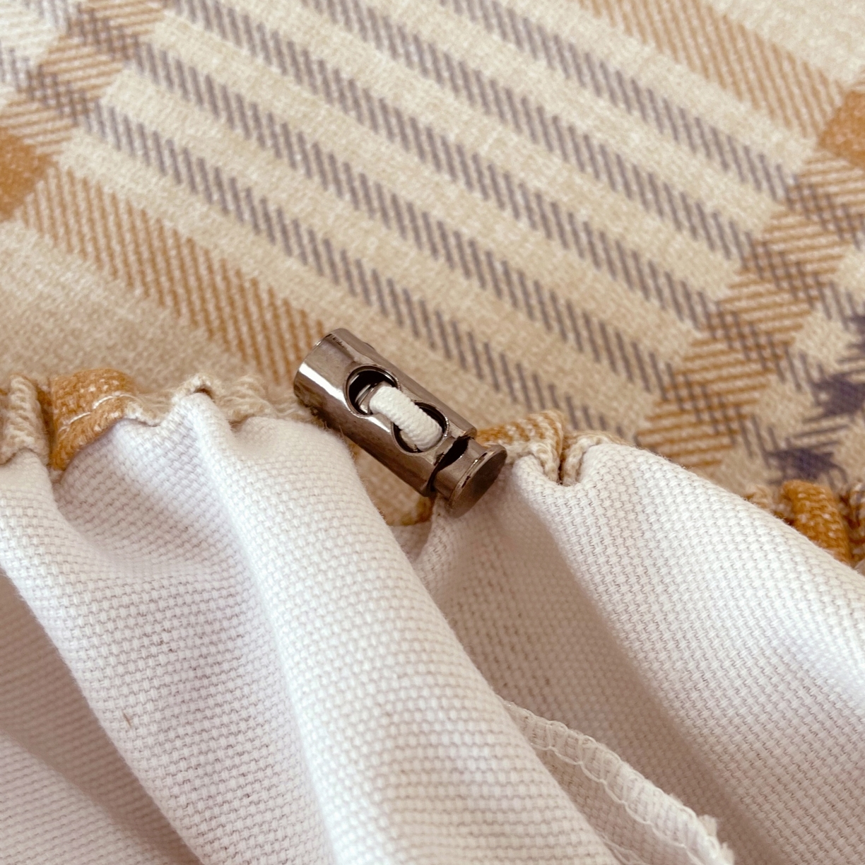 91家纺网 家纺一手货源 找家纺 春皖家纺 2026新款全棉老粗布席子凉席普通款单床笠床笠单件 意境-咖