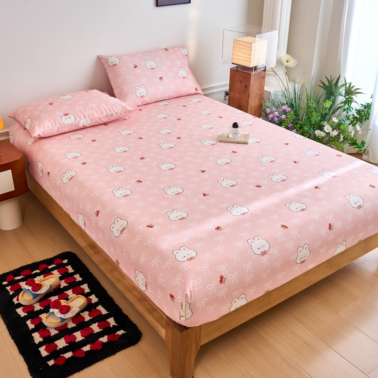 91家纺网 家纺一手货源 找家纺 春皖家纺 2026新款全棉老粗布席子凉席普通款单床笠床笠单件 予光