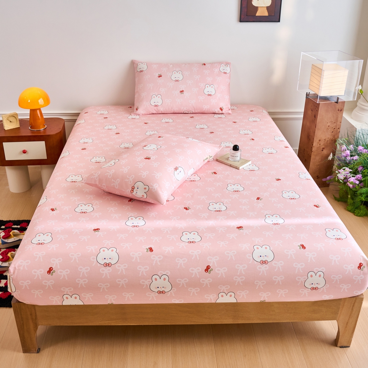 91家纺网 家纺一手货源 找家纺 春皖家纺 2026新款全棉老粗布席子凉席普通款单床笠床笠单件 予光