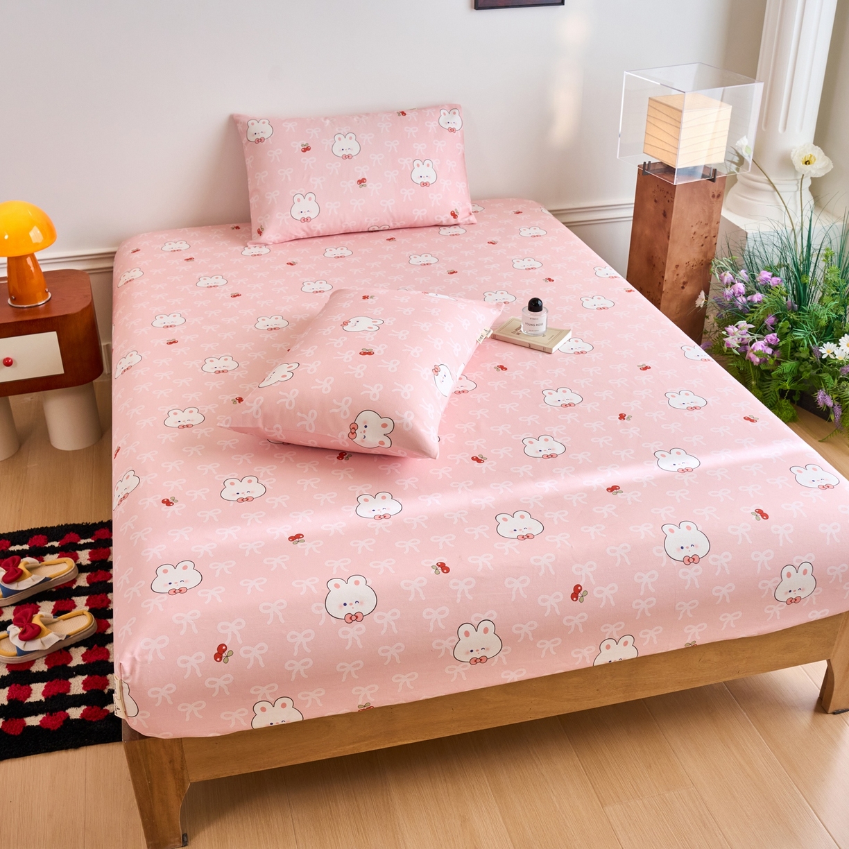 91家纺网 家纺一手货源 找家纺 春皖家纺 2026新款全棉老粗布席子凉席普通款单床笠床笠单件 予光