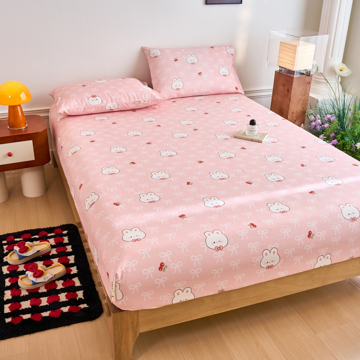 91家纺网 家纺一手货源 找家纺 春皖家纺 2026新款全棉老粗布席子凉席普通款单床笠床笠单件 予光