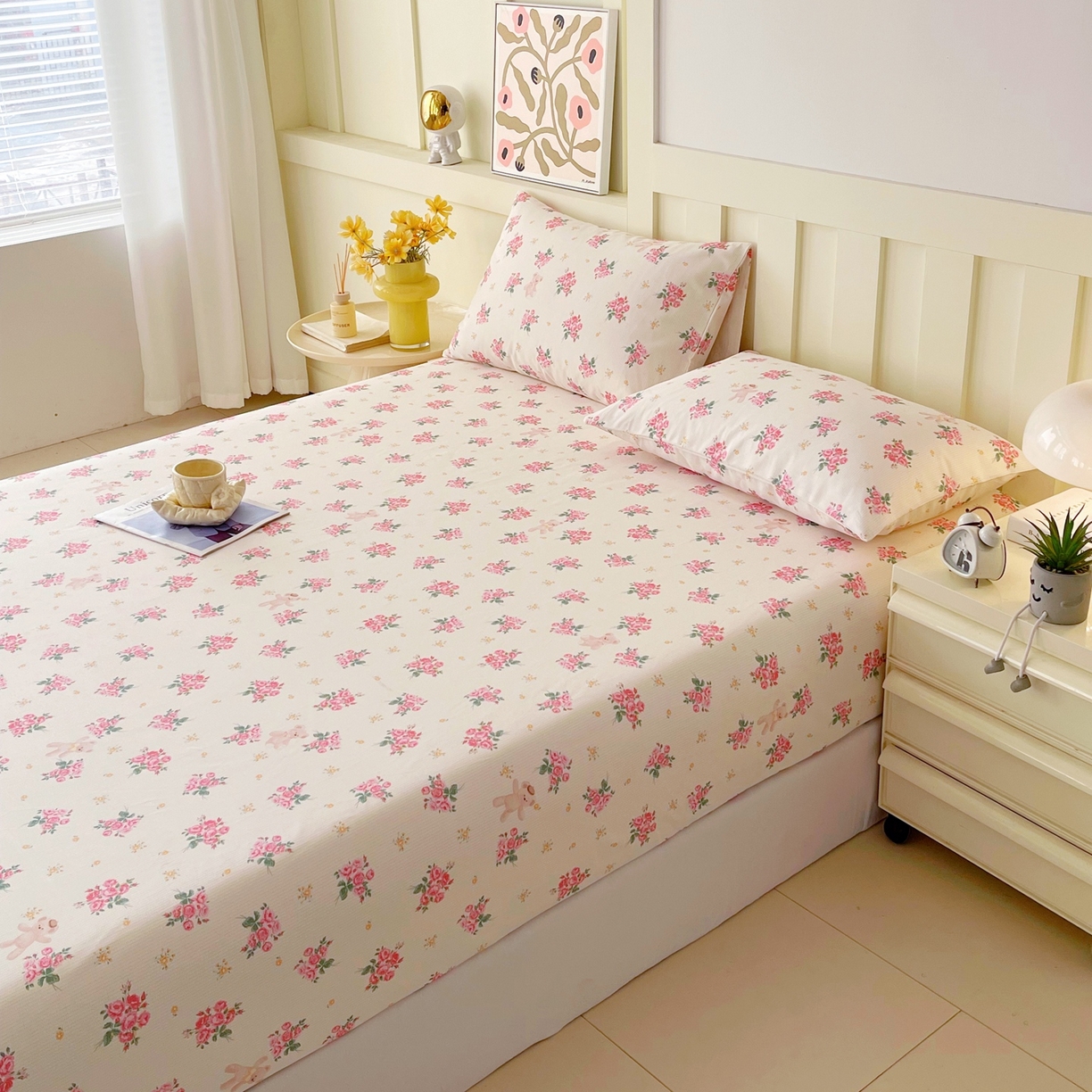 91家纺网 家纺一手货源 找家纺 春皖家纺 2026新款全棉老粗布席子凉席普通款单床笠床笠单件 芝甜