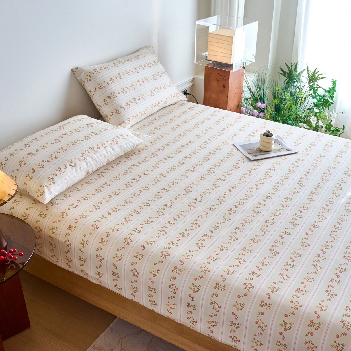 91家纺网 家纺一手货源 找家纺 春皖家纺 2026新款全棉老粗布席子凉席普通款单床笠床笠单件 知否