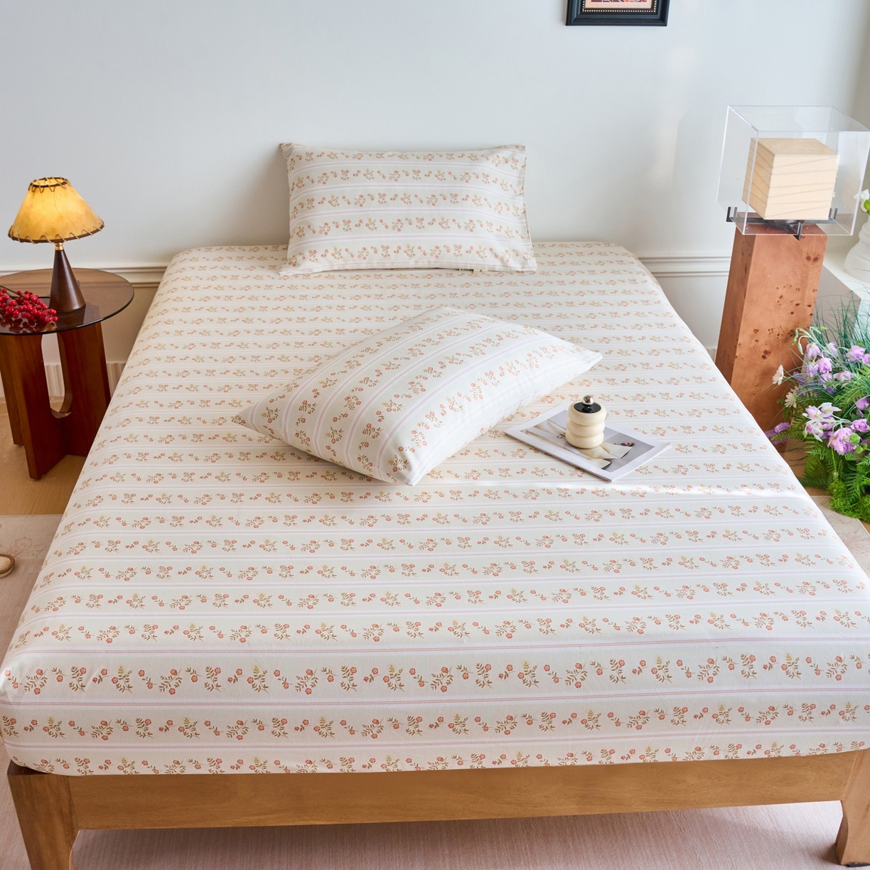 91家纺网 家纺一手货源 找家纺 春皖家纺 2026新款全棉老粗布席子凉席普通款单床笠床笠单件 知否