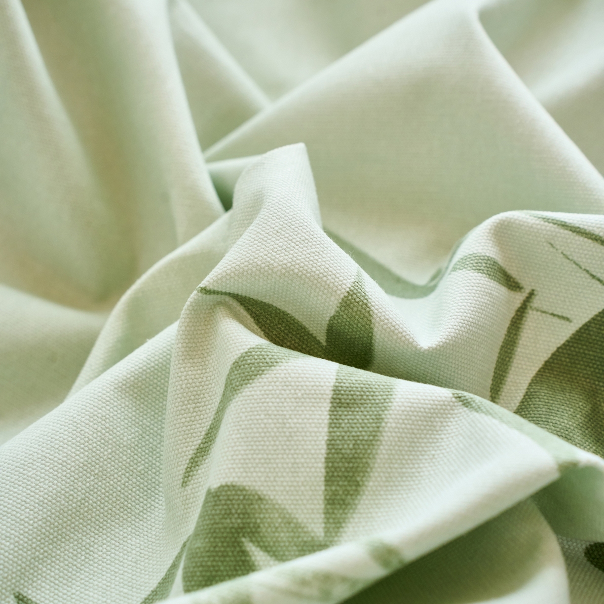 91家纺网 家纺一手货源 找家纺 春皖家纺 2026新款全棉老粗布席子凉席普通款单床笠床笠单件 竹影（无印款）