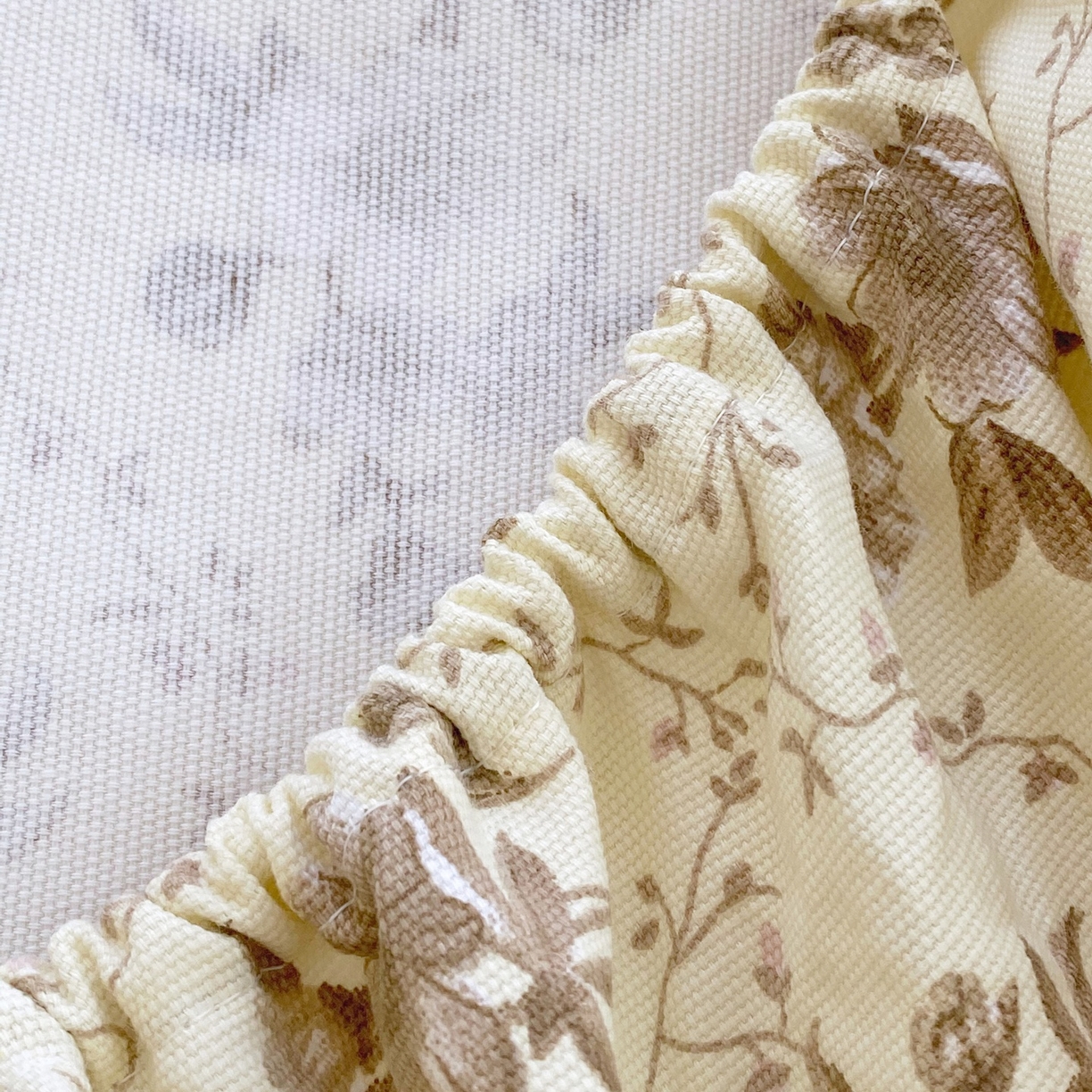 91家纺网 家纺一手货源 找家纺 （总）春皖家纺 2026新款全棉老粗布席子凉席工艺款单床笠床笠单件