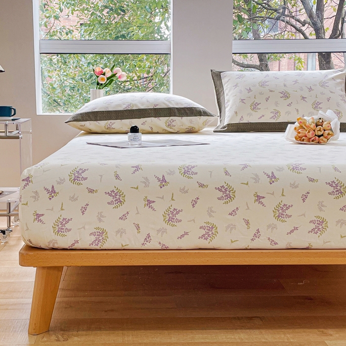 91家纺网 家纺一手货源 找家纺 （总）春皖家纺 2026新款全棉老粗布席子凉席工艺款单床笠床笠单件