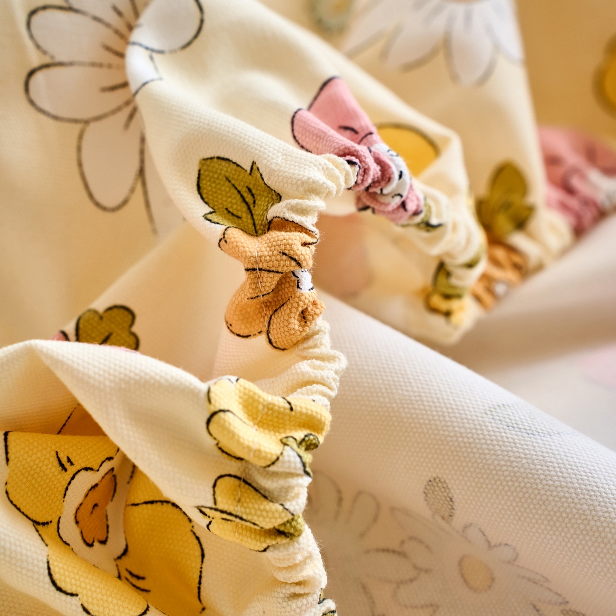 91家纺网 家纺一手货源 找家纺 春皖家纺 2026新款全棉老粗布席子凉席工艺款单床笠床笠单件 繁华