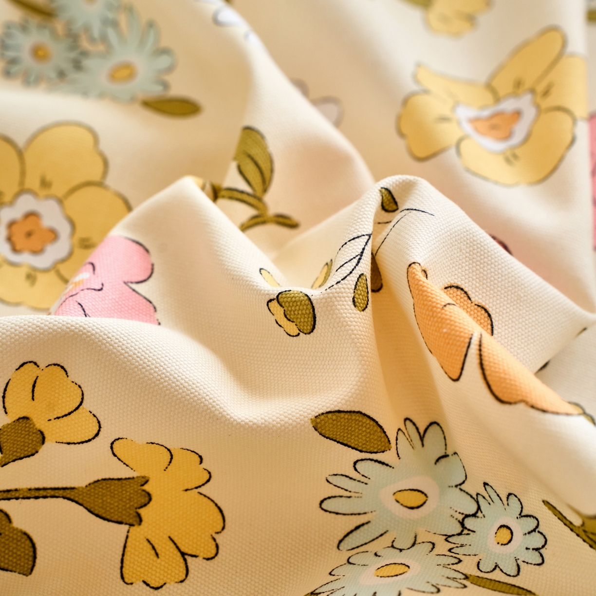 91家纺网 家纺一手货源 找家纺 春皖家纺 2026新款全棉老粗布席子凉席工艺款单床笠床笠单件 繁华