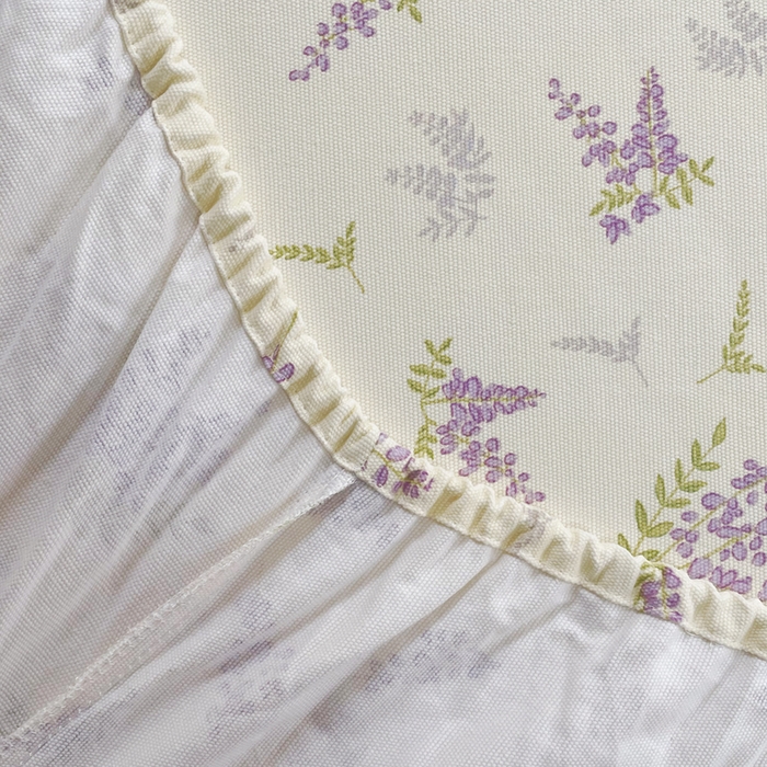 91家纺网 家纺一手货源 找家纺 春皖家纺 2026新款全棉老粗布席子凉席工艺款单床笠床笠单件 浪漫紫