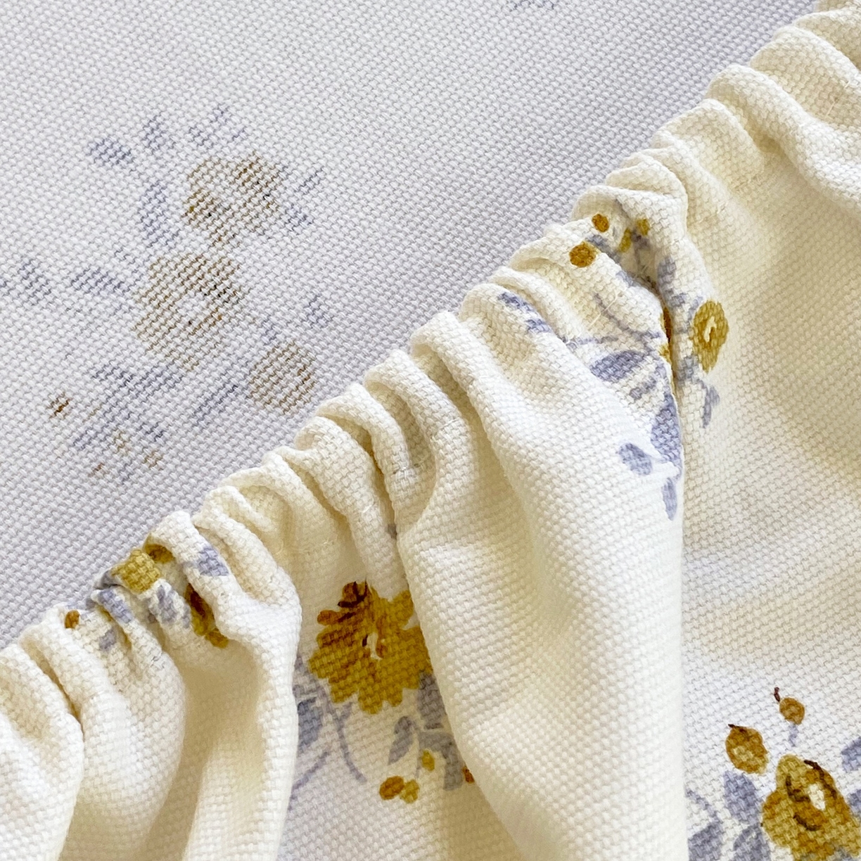 91家纺网 家纺一手货源 找家纺 春皖家纺 2026新款全棉老粗布席子凉席工艺款单床笠床笠单件 倩影米