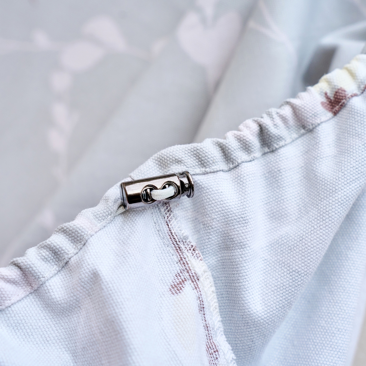 91家纺网 家纺一手货源 找家纺 春皖家纺 2026新款全棉老粗布席子凉席工艺款单床笠床笠单件 枝丫