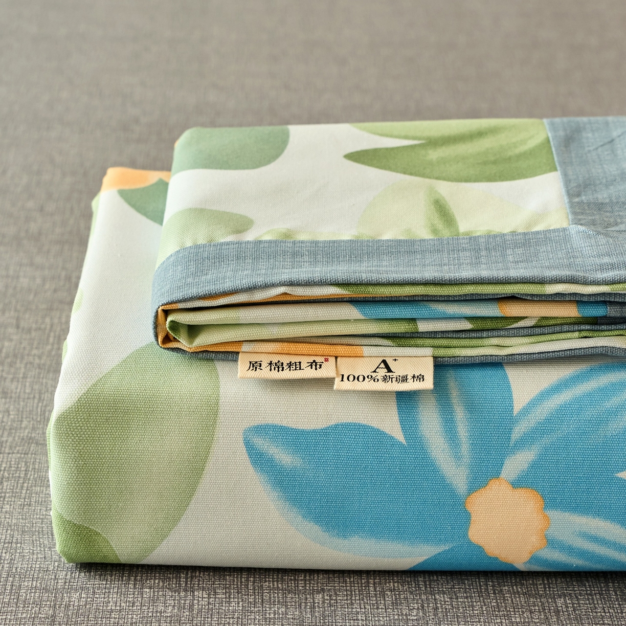 91家纺网 家纺一手货源 找家纺 （总）春皖家纺 2026新款全棉老粗布席子凉席工艺款单床单床单单件