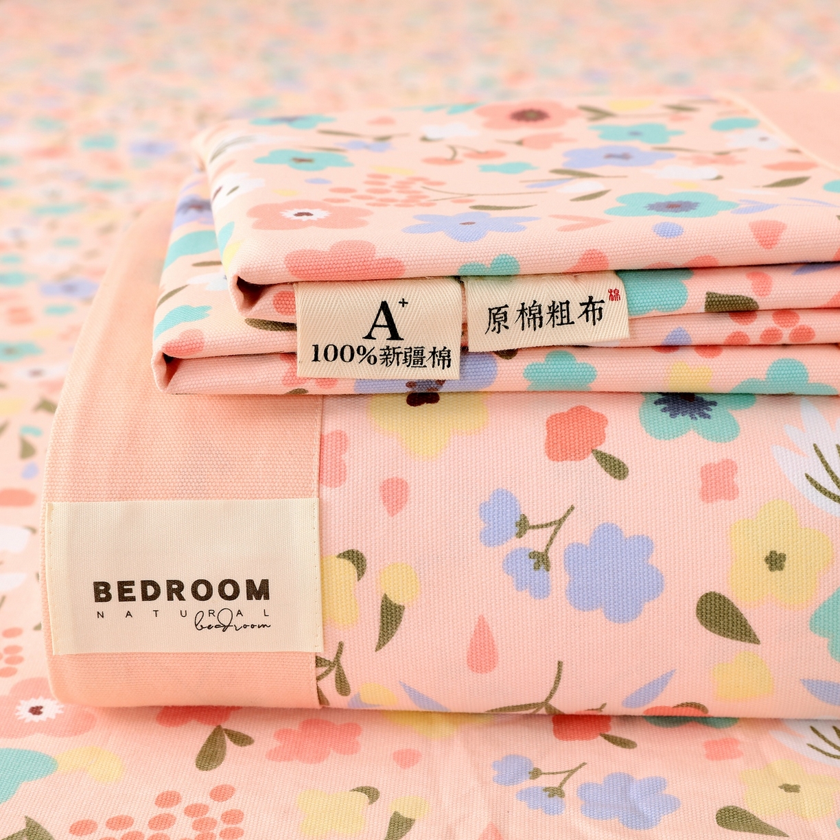 91家纺网 家纺一手货源 找家纺 （总）春皖家纺 2026新款全棉老粗布席子凉席工艺款单床单床单单件