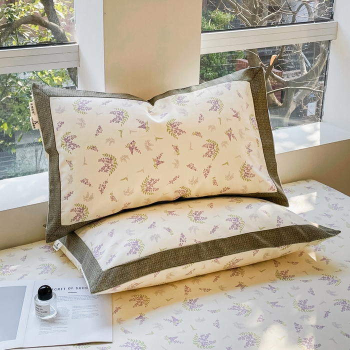 91家纺网 家纺一手货源 找家纺 春皖家纺 2026新款全棉老粗布席子凉席工艺款单床单床单单件 浪漫紫