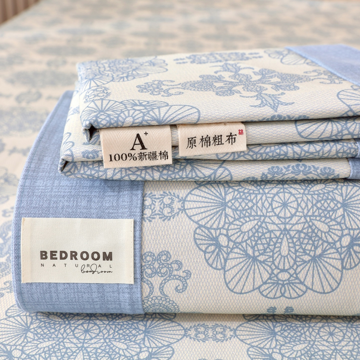 春皖家纺 2026新款全棉老粗布席子凉席工艺款单床单床单单件 卢卡