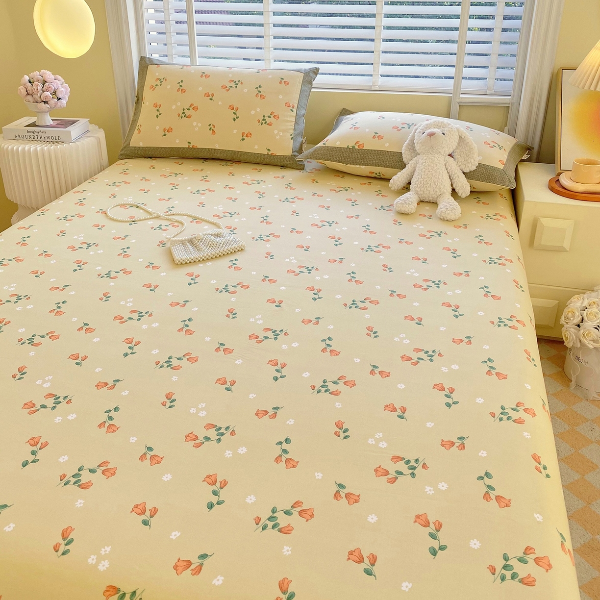 91家纺网 家纺一手货源 找家纺 春皖家纺 2026新款全棉老粗布席子凉席工艺款单床单床单单件 夏日炽