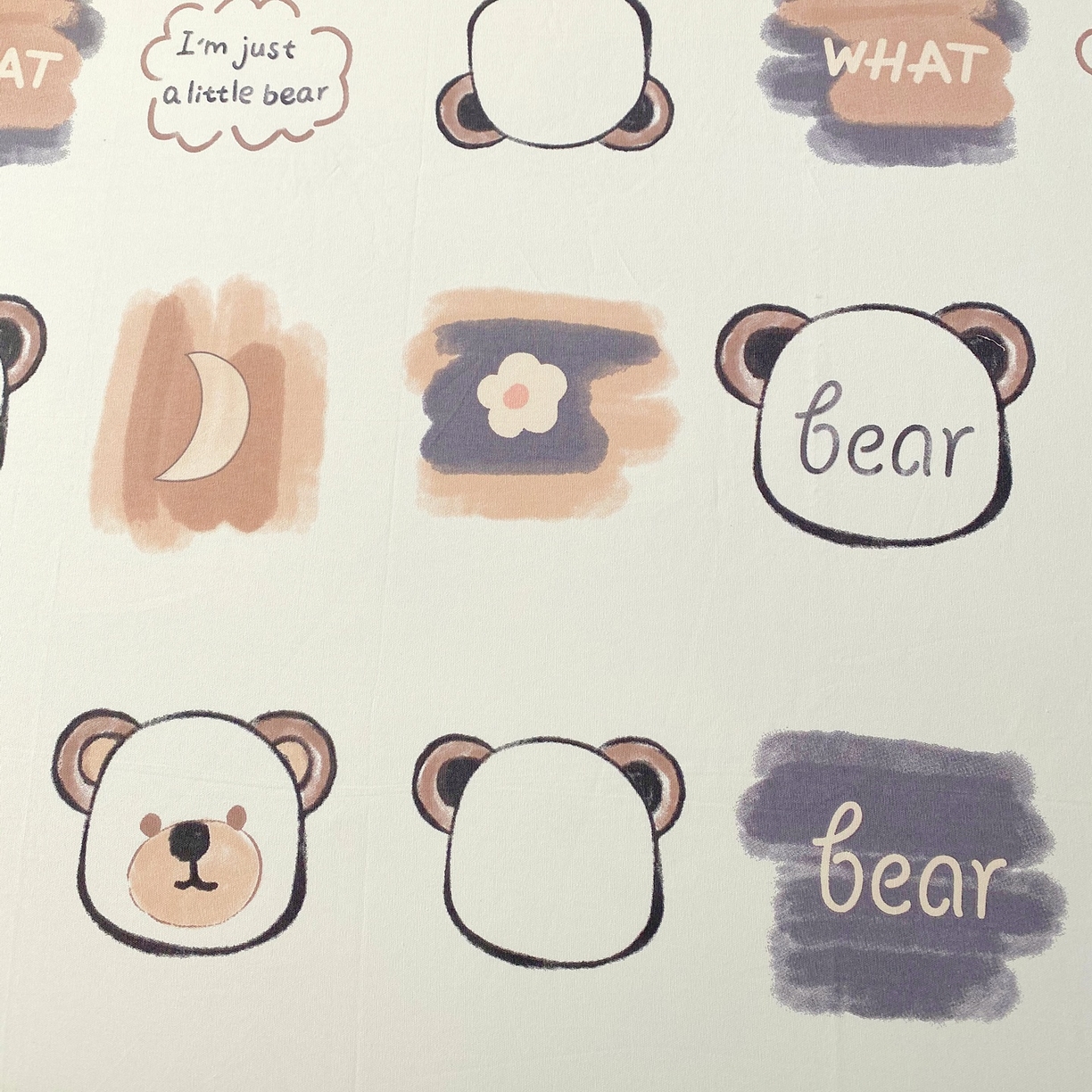 91家纺网 家纺一手货源 找家纺 春皖家纺 2026新款全棉老粗布席子凉席工艺款单床单床单单件 幸运熊