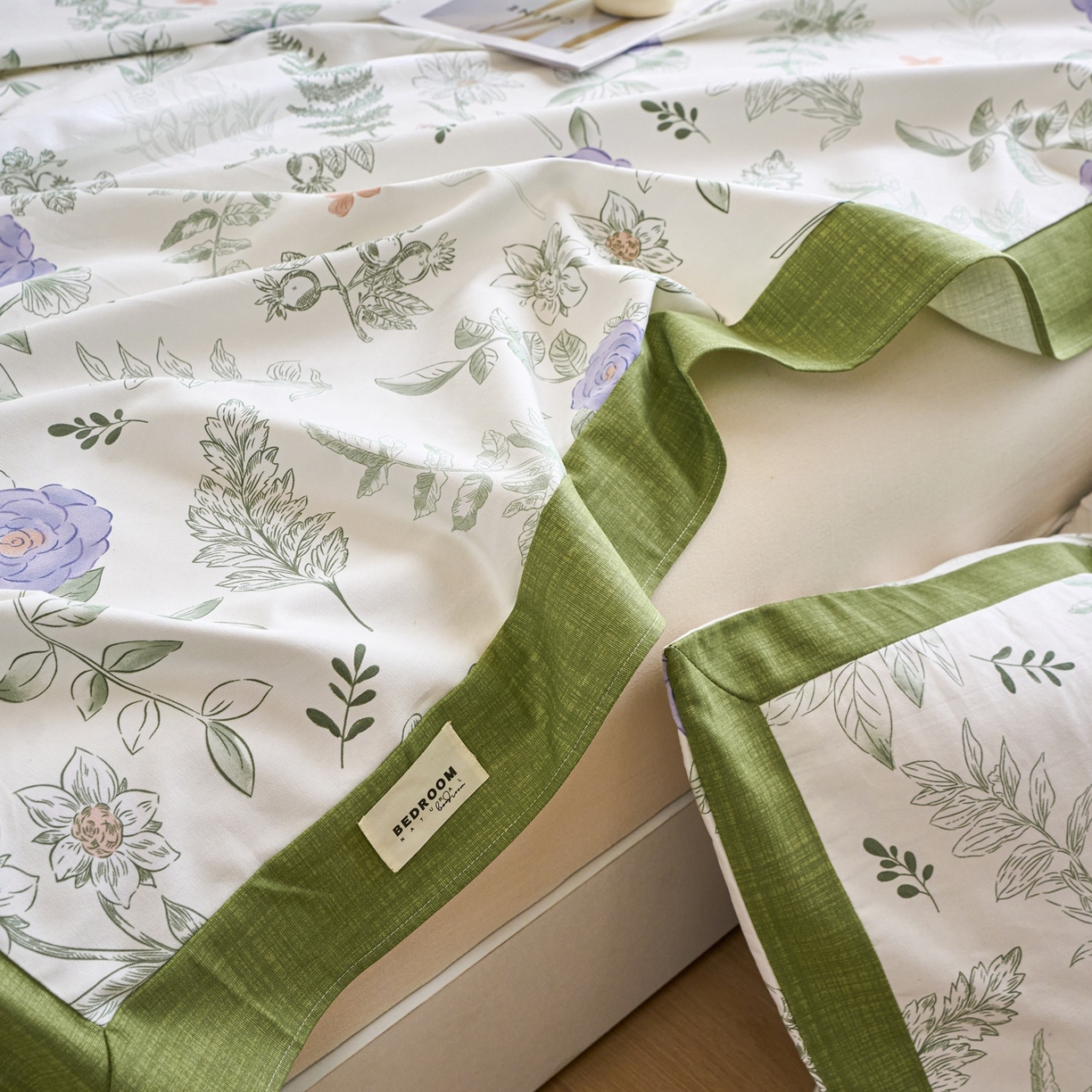 91家纺网 家纺一手货源 找家纺 春皖家纺 2026新款全棉老粗布席子凉席工艺款单床单床单单件 逸云