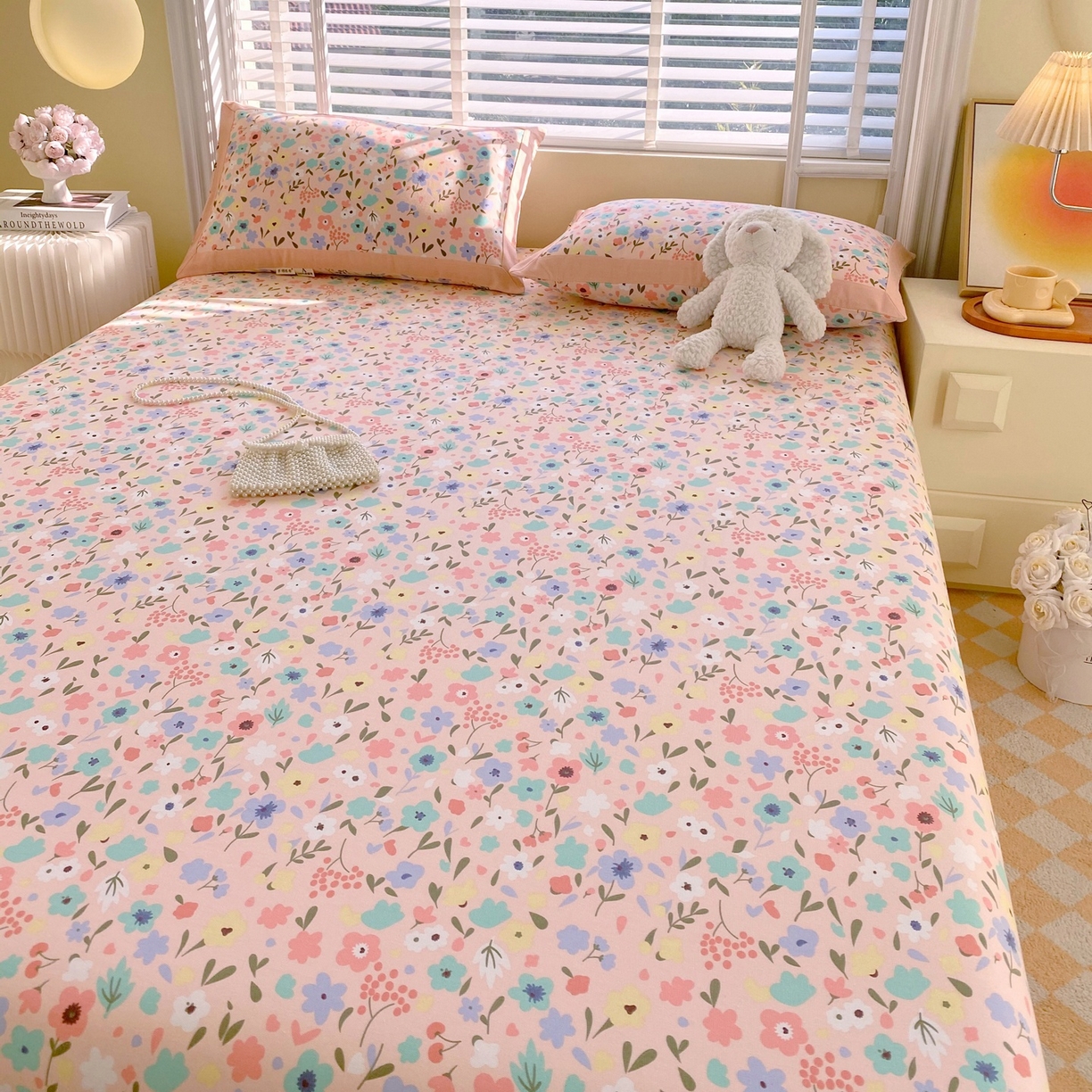 91家纺网 家纺一手货源 找家纺 春皖家纺 2026新款全棉老粗布席子凉席工艺款单床单床单单件 织梦