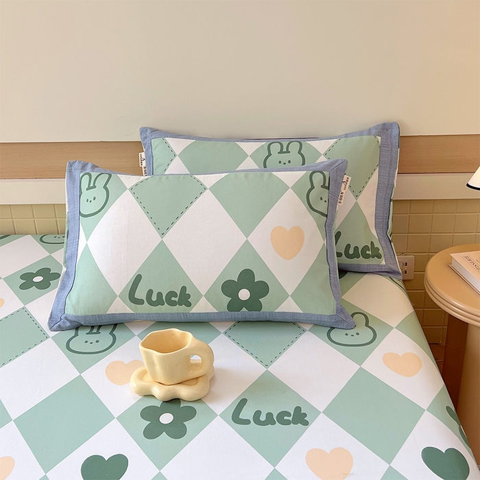 91家纺网 家纺一手货源 找家纺 （总）春皖家纺 2026新款全棉老粗布工艺款单枕套枕套单件