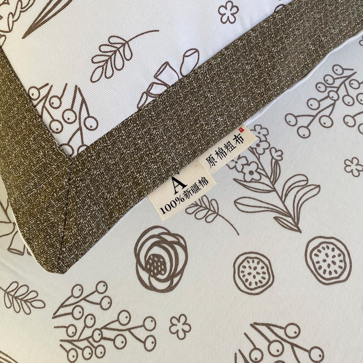 91家纺网 家纺一手货源 找家纺 春皖家纺 2026新款全棉老粗布工艺款单枕套枕套单件 浅韵-白