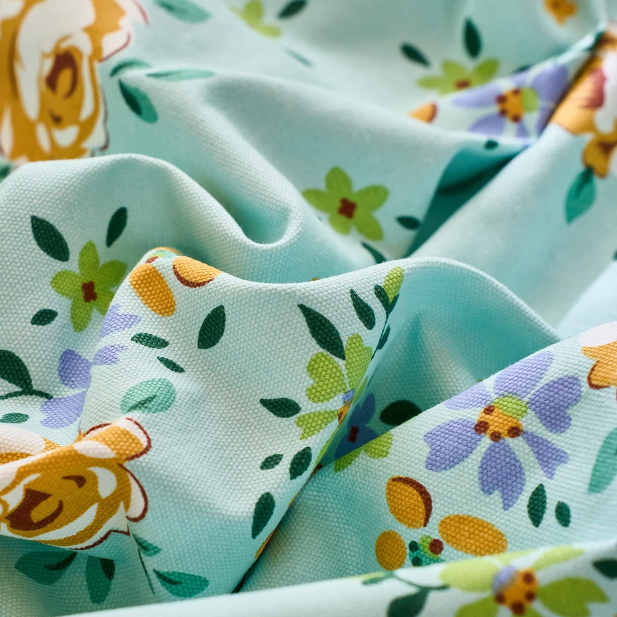 91家纺网 家纺一手货源 找家纺 春皖家纺 2026新款全棉老粗布工艺款单枕套枕套单件 绚烂