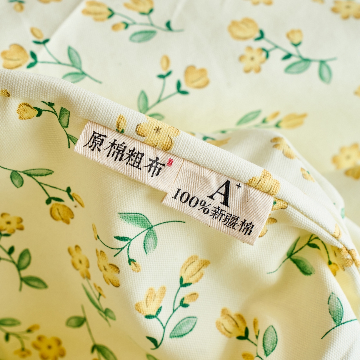 91家纺网 家纺一手货源 找家纺 春皖家纺 2026新款全棉老粗布工艺款单枕套枕套单件 伊兰