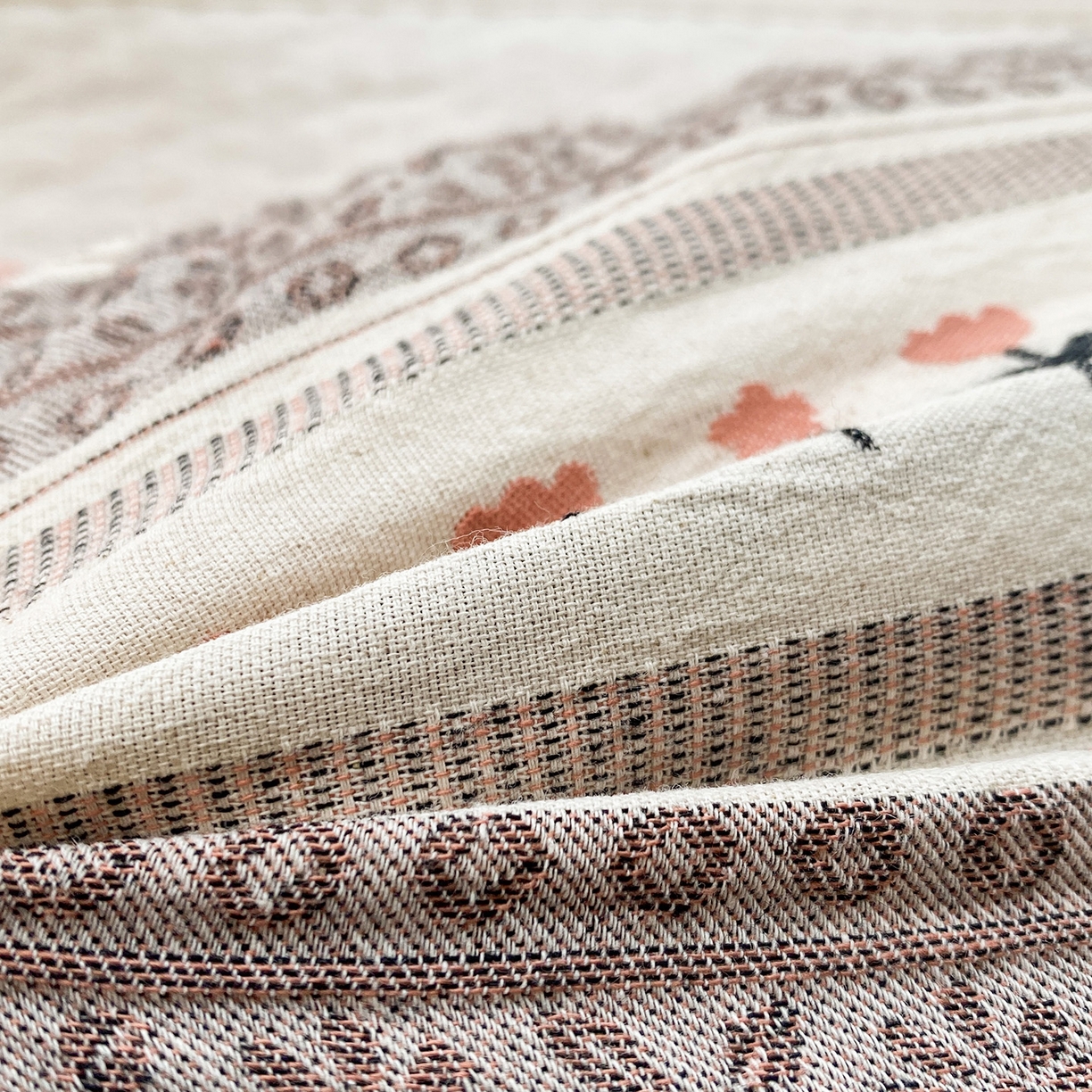 91家纺网 家纺一手货源 找家纺 梦叶草 2026新款全棉双层纱花边荞麦枕公主风荞麦枕头 全棉双层纱公主风荞麦枕-粉色