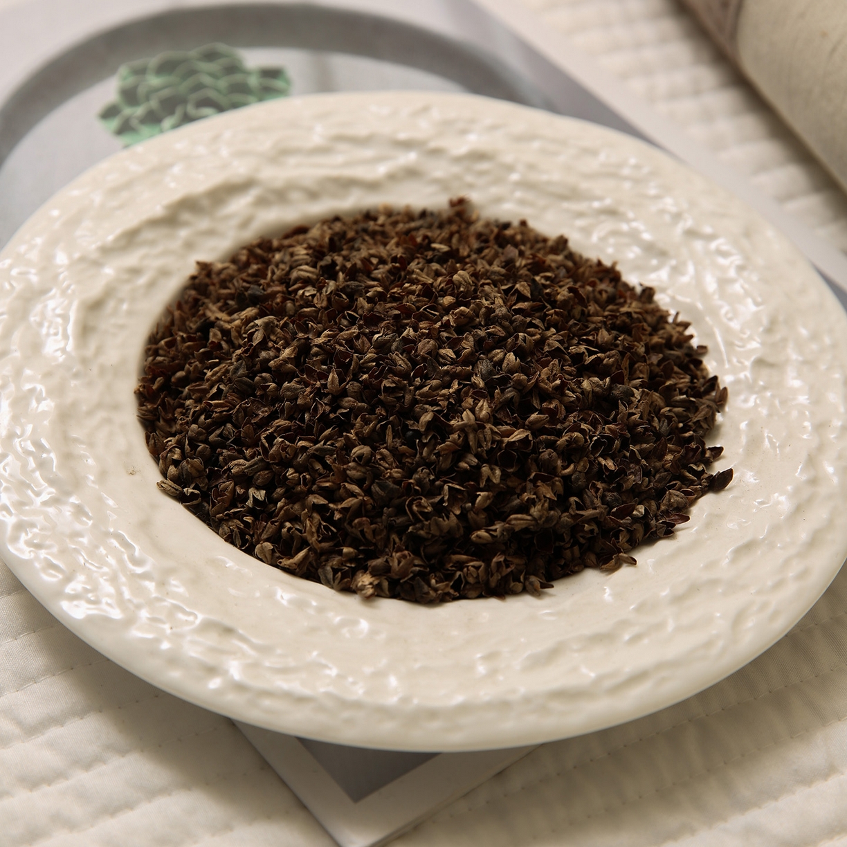 91家纺网 家纺一手货源 找家纺 梦叶草 2026新款全棉小碎花宫廷荞麦枕头枕芯 宫廷荞麦枕-小碎花咖