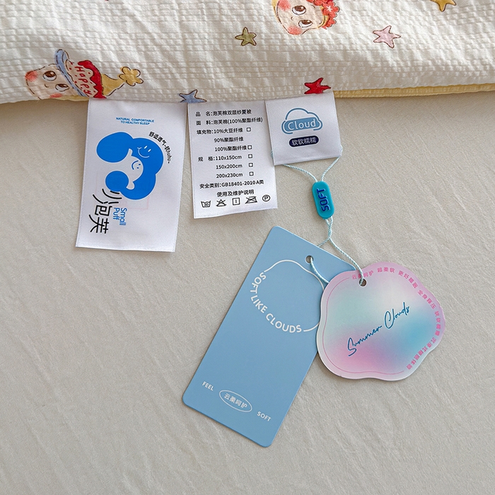 91家纺网 家纺一手货源 找家纺 （总）晚爱家纺（原晚安家居） 2026新款泡芙棉夏被双层纱泡泡纱空调被小清新夏凉被