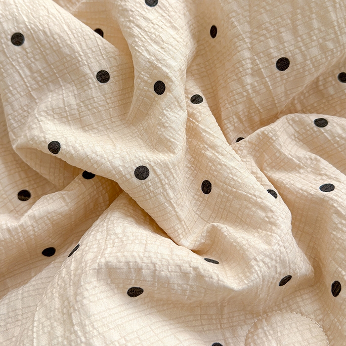 91家纺网 家纺一手货源 找家纺 晚爱家纺（原晚安家居） 2026新款泡芙棉夏被双层纱泡泡纱空调被小清新夏凉被 珍珠奶茶