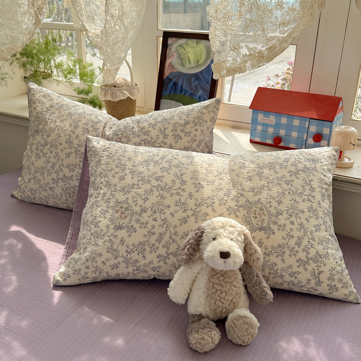 91家纺网 家纺一手货源 找家纺 梵克保罗 2026新款10A抗菌泡芙棉夏被被子被芯 泡芙棉-镜中花