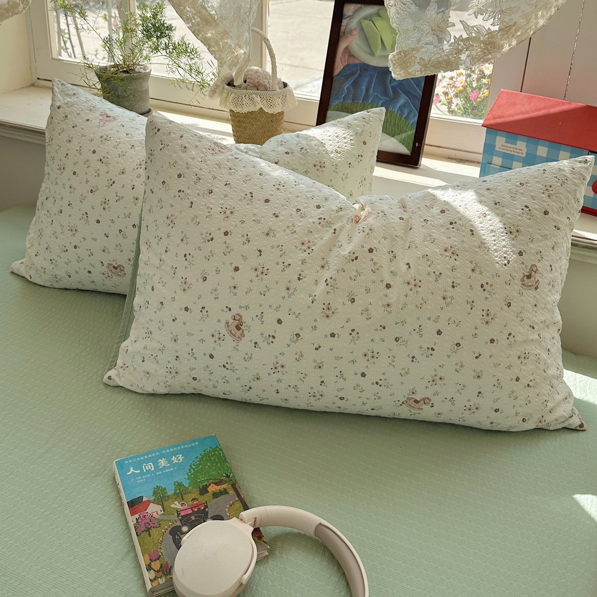 91家纺网 家纺一手货源 找家纺 梵克保罗 2026新款10A抗菌泡芙棉夏被被子被芯 泡芙棉-木马春序