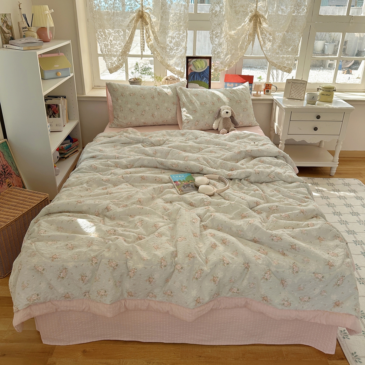 梵克保罗 2026新款10A抗菌泡芙棉夏被被子被芯 泡芙棉-疏影