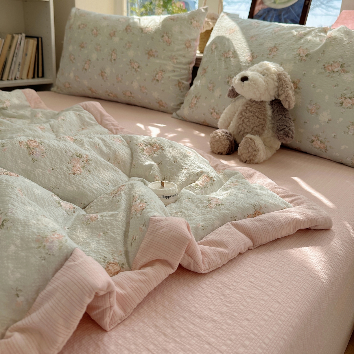 91家纺网 家纺一手货源 找家纺 梵克保罗 2026新款10A抗菌泡芙棉夏被被子被芯 泡芙棉-疏影